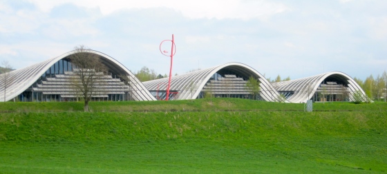 Zentrum Paul Klee (Renzo Piano) on the outskirts of Bern. 